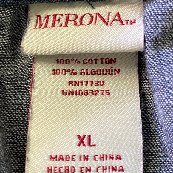 Merona Women's Denim Skirt NWT - Picture 3 of 4